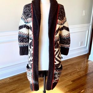 HOLLISTER 🍁🍁CHUNKY HAND KNIT WARM COVER UP